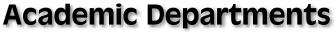 Academic Departments